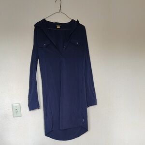 Navy Blue Women's Dress